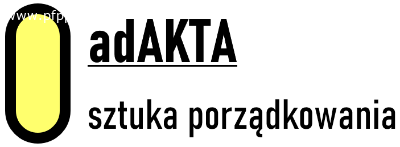 archiwizacja, porządkowanie akt