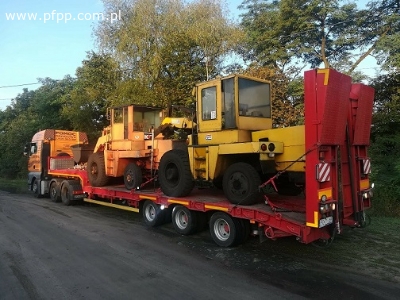 Transport Maszyn Budowlanych Laweta 24 Ton Poznań