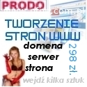 Wykonanie strony internetowej www cena 298 zł. (brutto) !